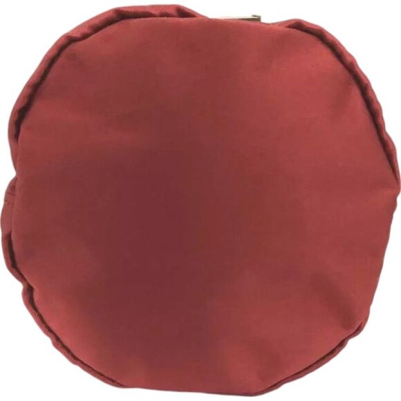 908181AS (X2) Prada Clutch Bag Red Nylon - Picture 5 of 10